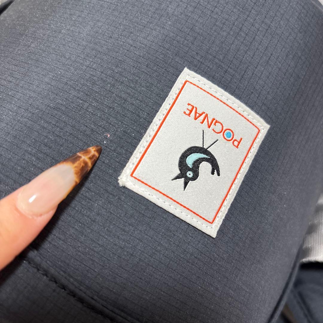 POGNAE 抱っこ紐 ダークグレー MIKI HOUSE