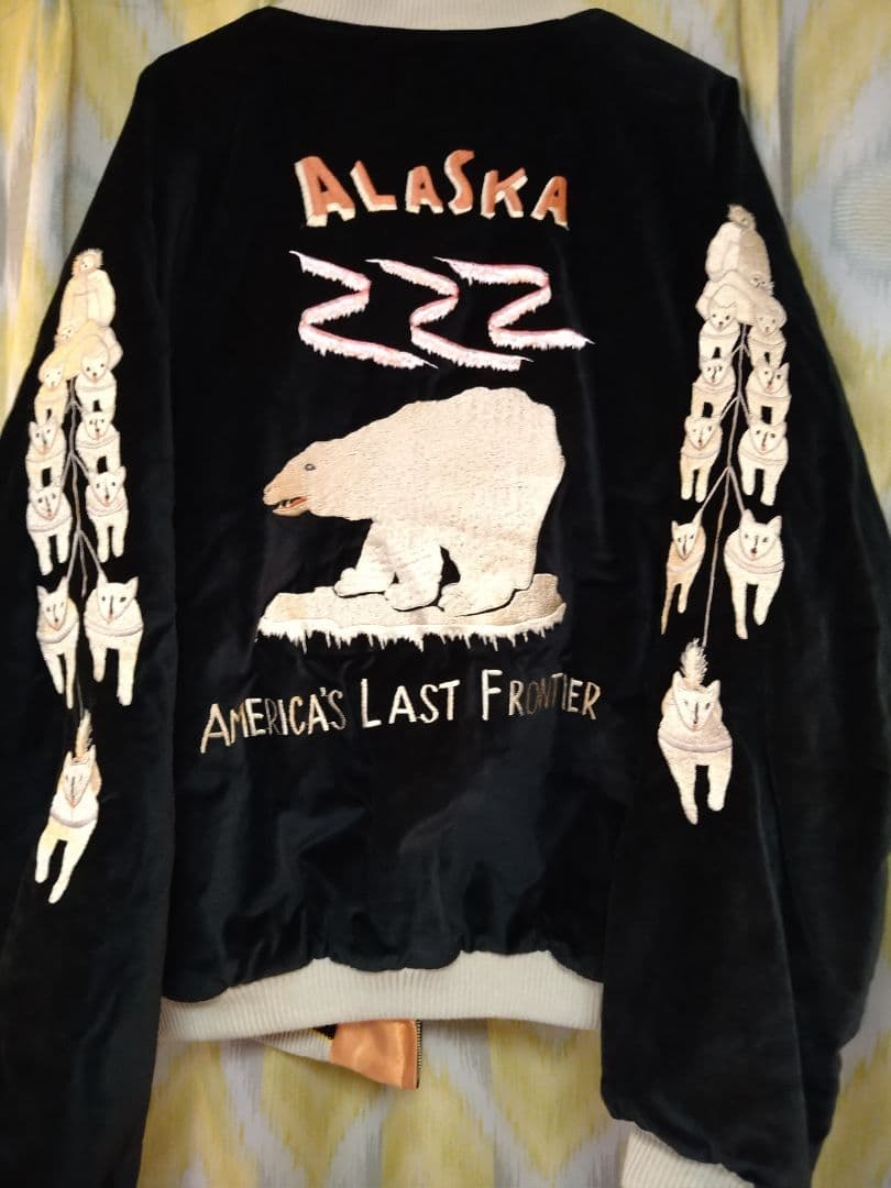 テーラー東洋 アラスカジャケット 黒別珍 XXL