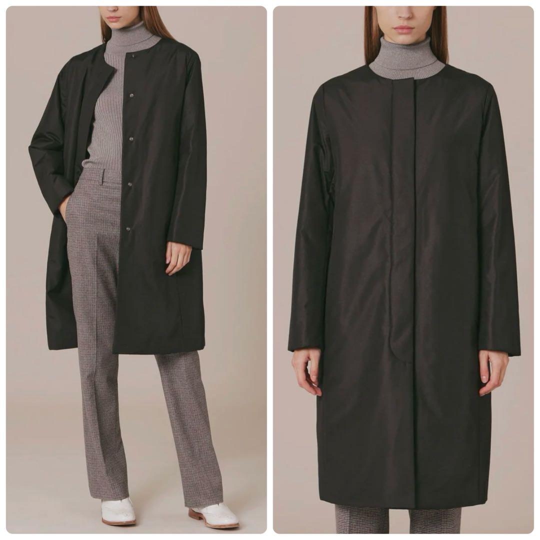 美品★定価11万 マッキントッシュ ブライトクロスシンダウンコート 38 黒