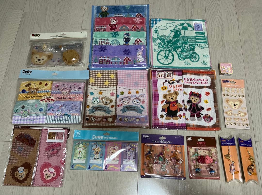 ダッフィー　シェリーメイ　ステラルー　ジェラトーニ　クッキーアン　まとめ売り