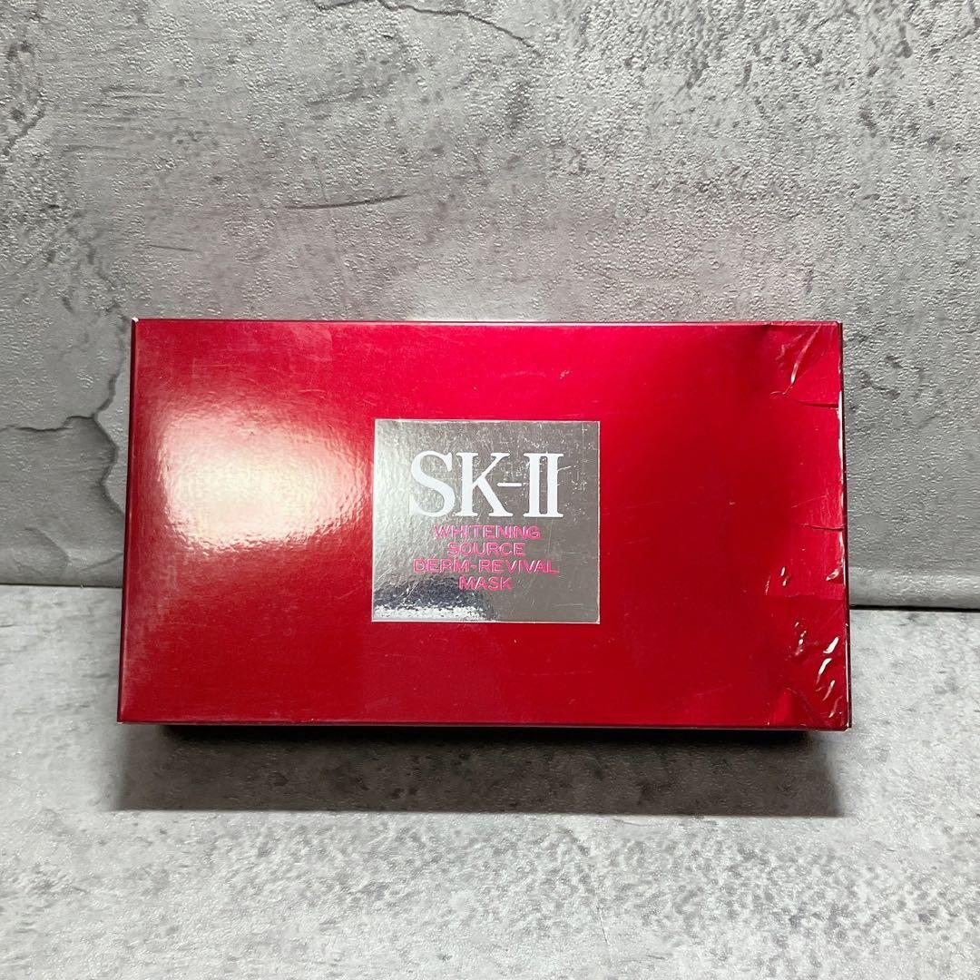 新品 SK-II ホワイトニングソースダームリバイバルマスク6枚 1箱