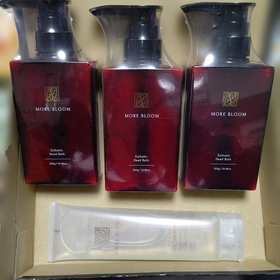 モアブルーム エステヘッドバス シャンプー ４本セット