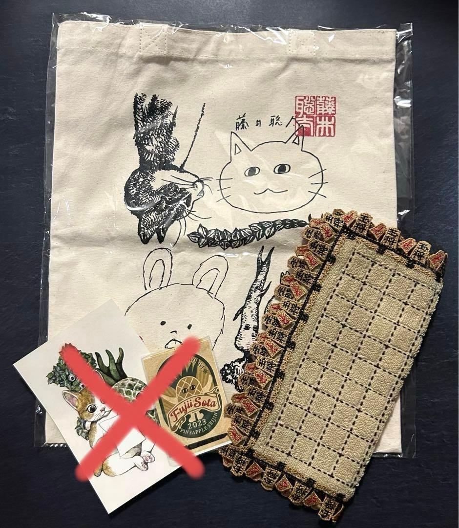 藤井聡太・羽生善治 × ヒグチユウコ トートバッグ 近沢レース