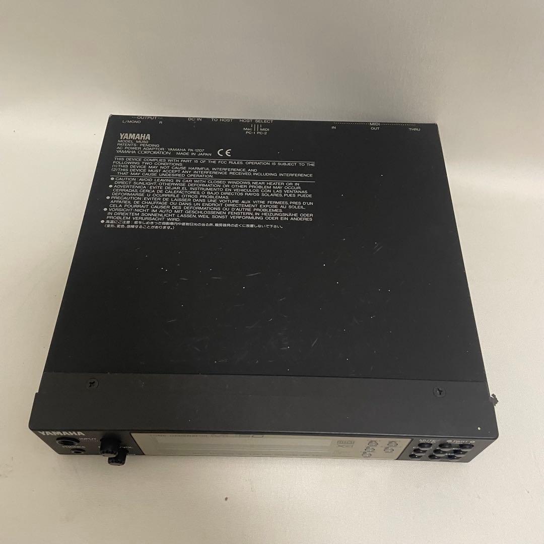 動作品 YAMAHA MU50 TONE GENERATOR - メルカリ