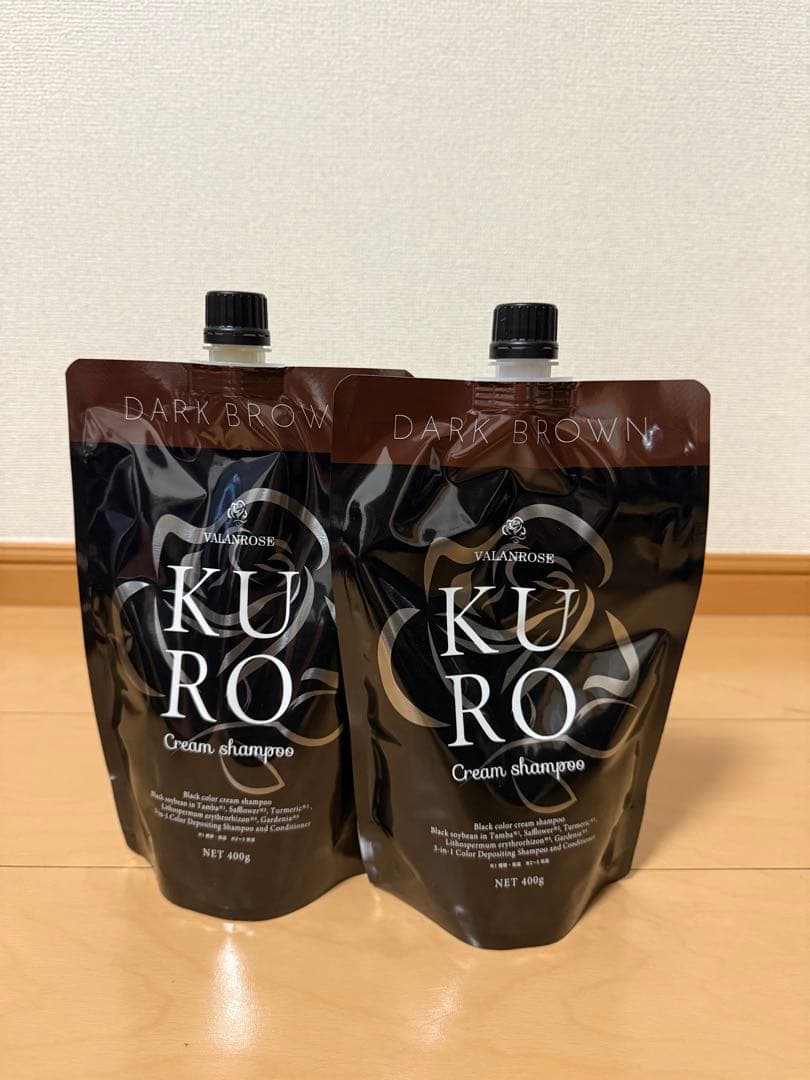 VILLA KROSS KURO ダークブラウン 2個セット 2026年最新】Yahoo!オークション -kuroクリームシャンプーの中古品