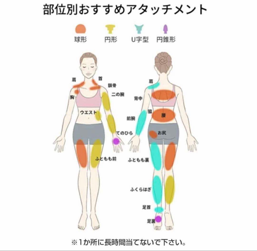 新品ハンディマッサージャー ピンク マッサージ器 筋肉のこり 肩こり 2