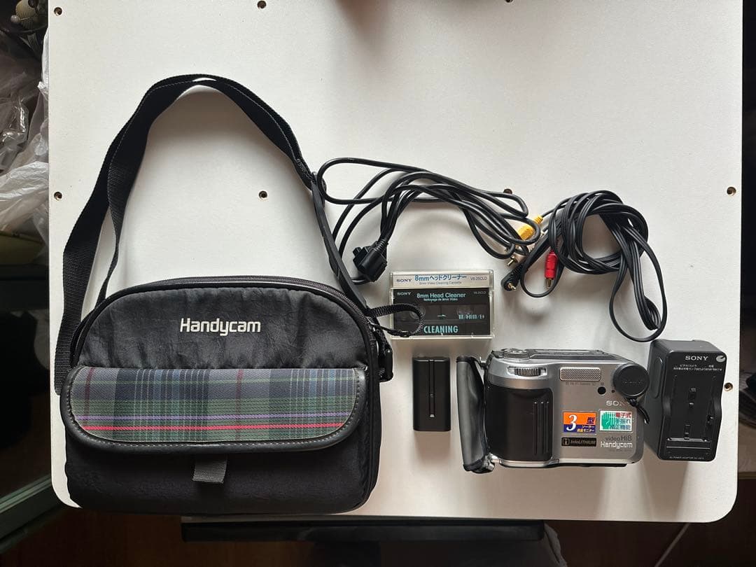 8ミリテープダビングに！SONY Hi8ハンディカムCCD-SC65