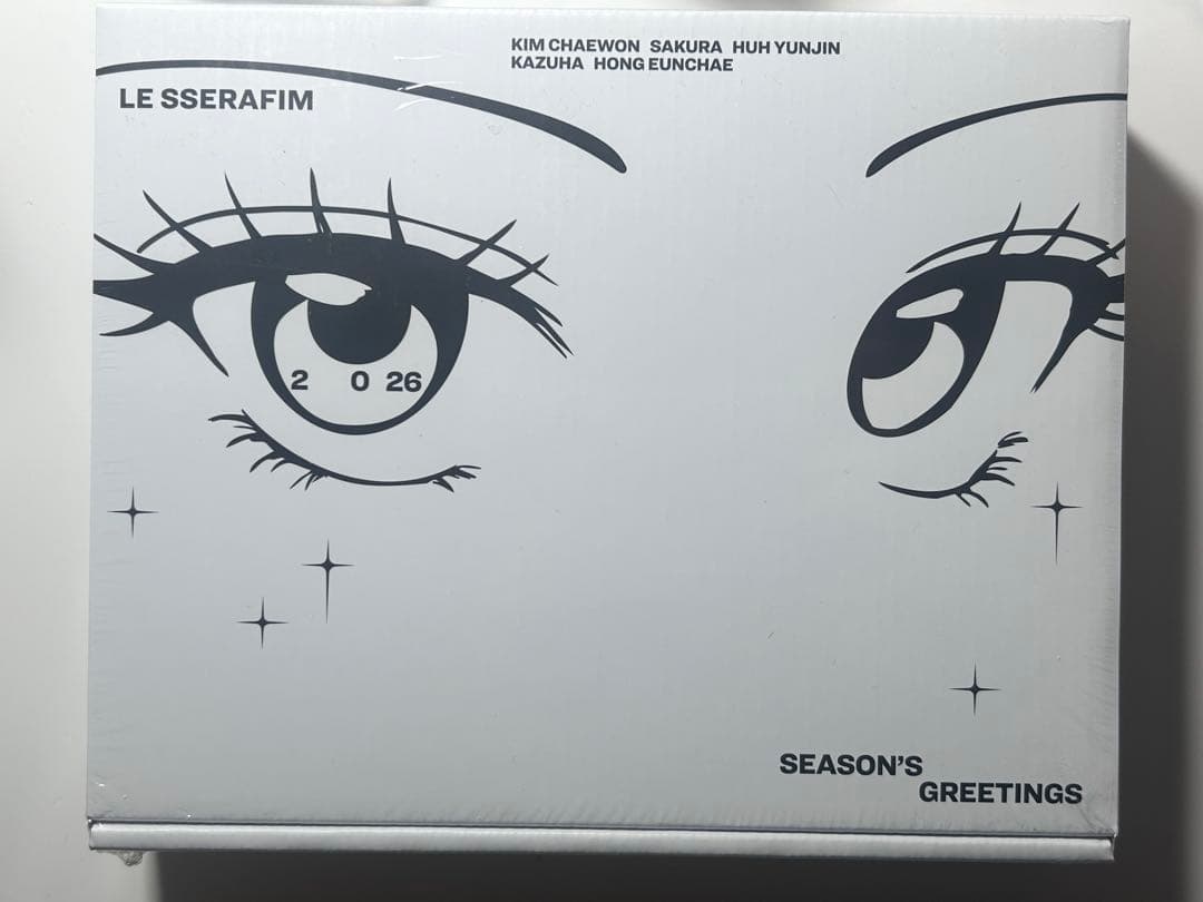 LESSERAFIM ルセラフィム　2026 シーグリ 新品未開封