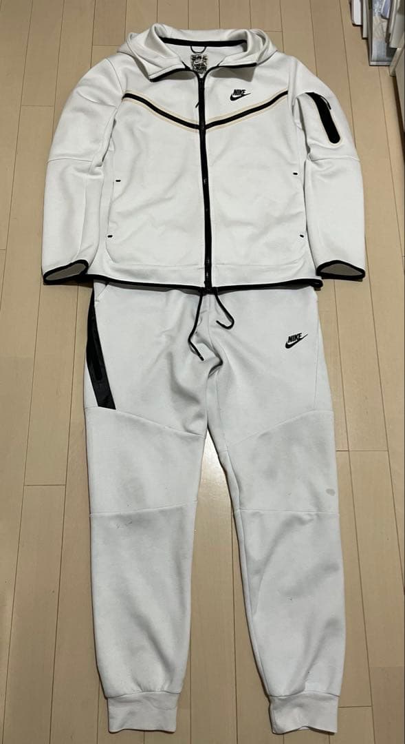 パンの耳様専用】希少カラー NIKE テックフリース セットアップ白 ホワイト