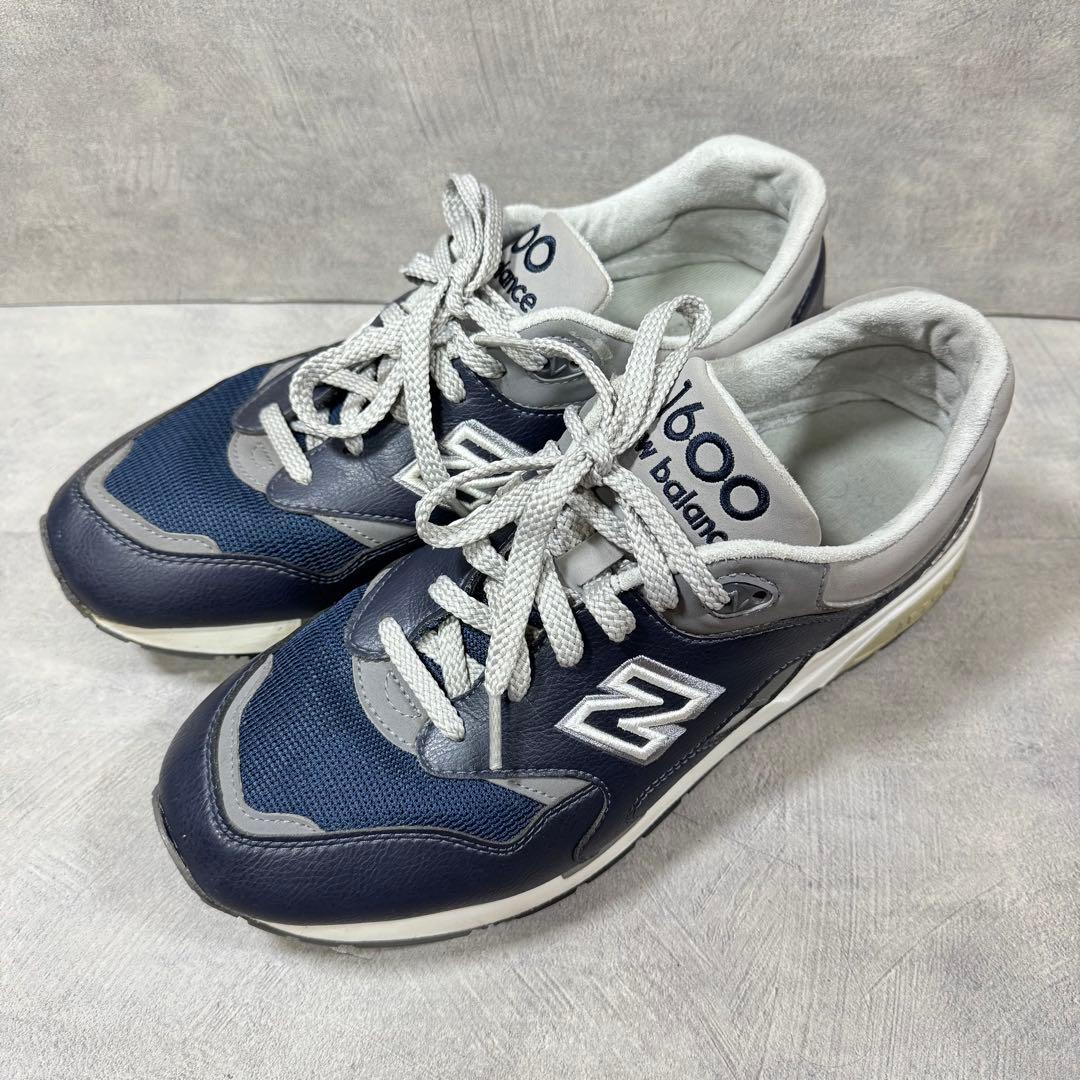 ニューバランス 1600 CM1600LV ネイビー 27.5cm