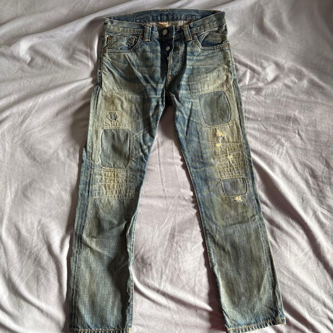 DOUBLE RL レディースデニムパンツ 25