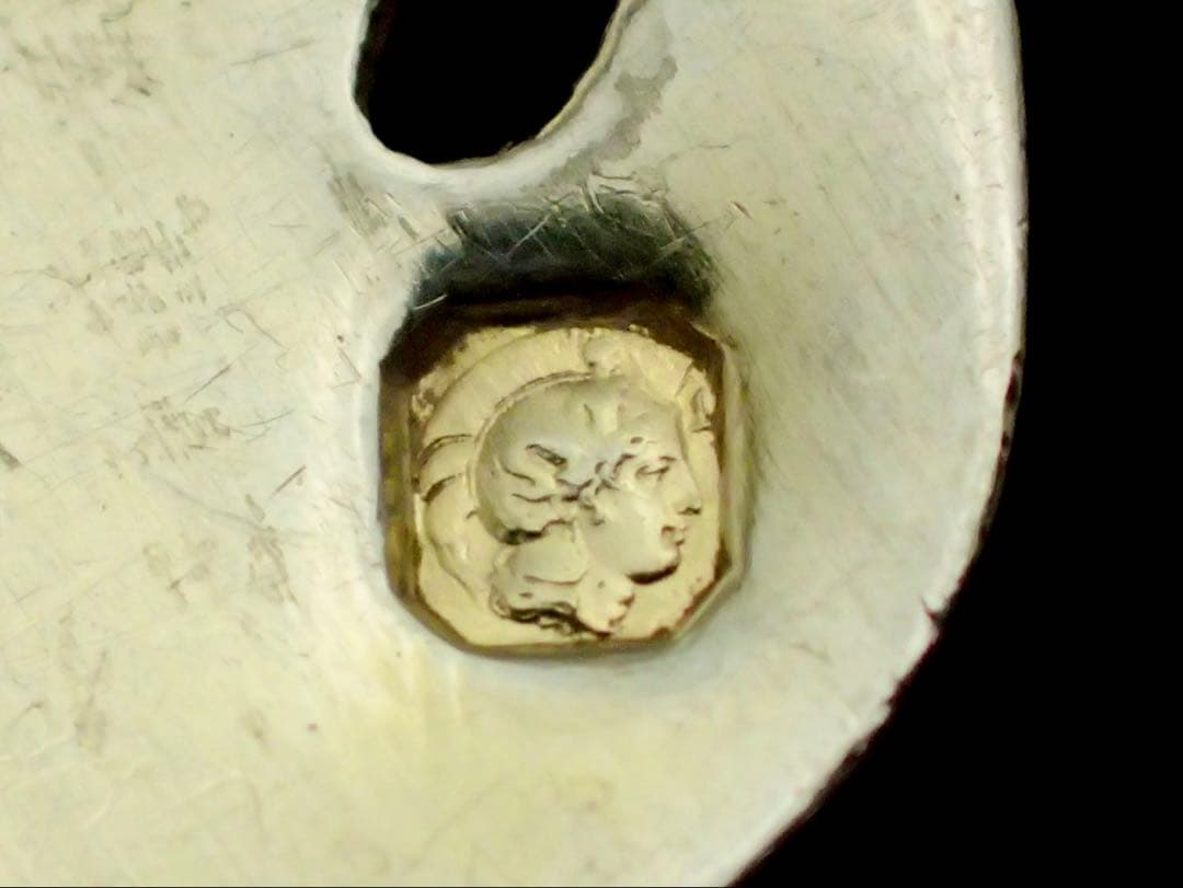 フランスアンティーク 純銀無垢製 アイスクリームスプーン12本と