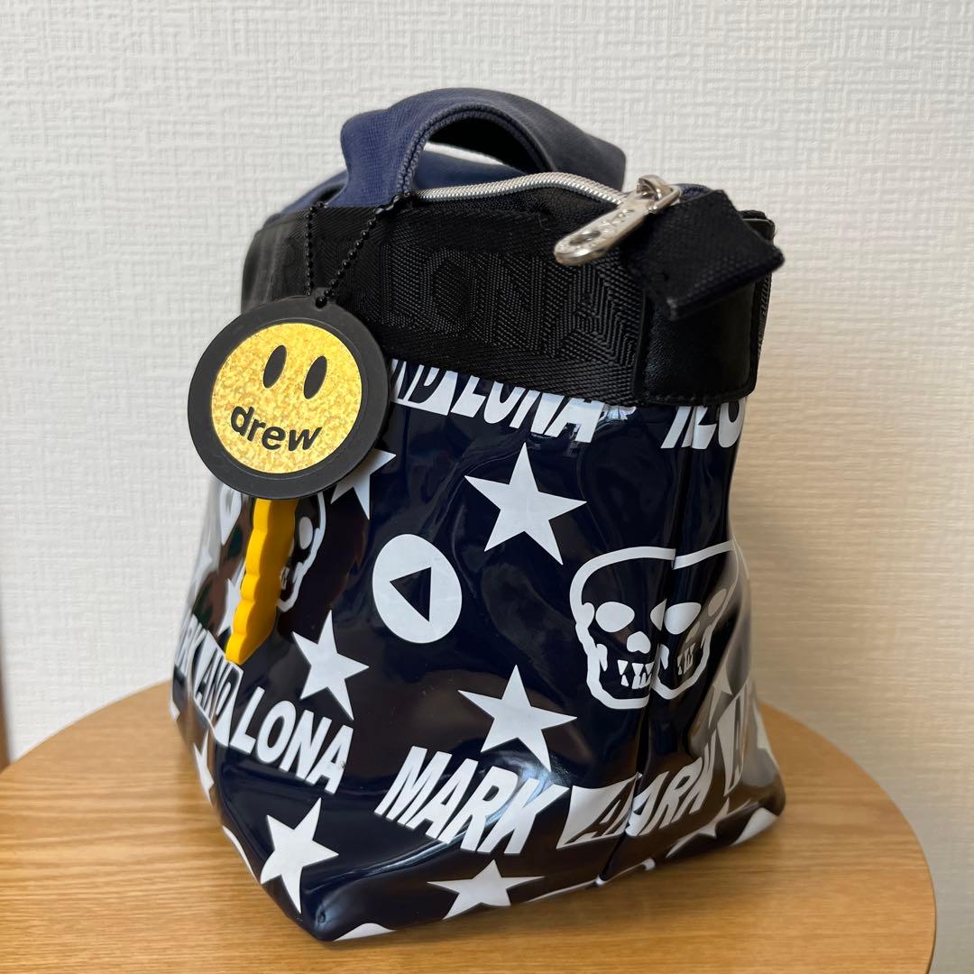 MARK&LONA マークアンドロナ カートバッグネイビー - メルカリ