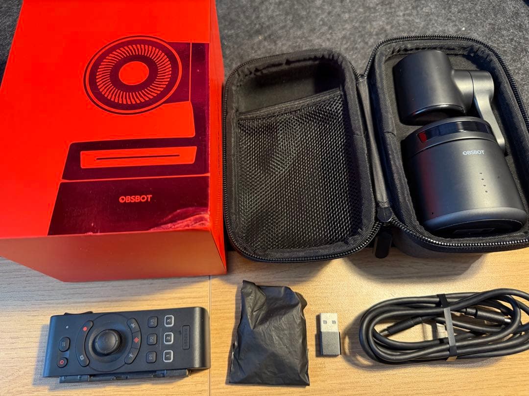 【リモコン付き】OSBOT Tail air 4K PTZカメラ付属品一式セット Amazon.com: OBSBOT Tail Air NDI Streaming Camera 4K, AI Tracking