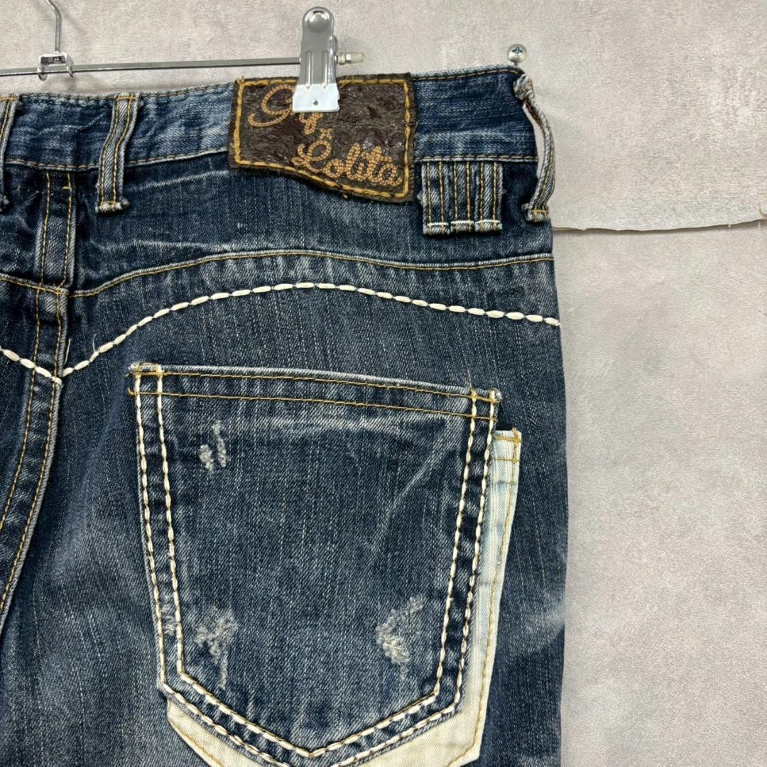 大きめサイズ W34 LOLITA JEANS y2kフレアデニム N1447 - メルカリ