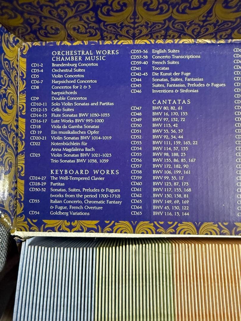 バッハ 全集 COMPLETE EDITION 137CD + 2DVD