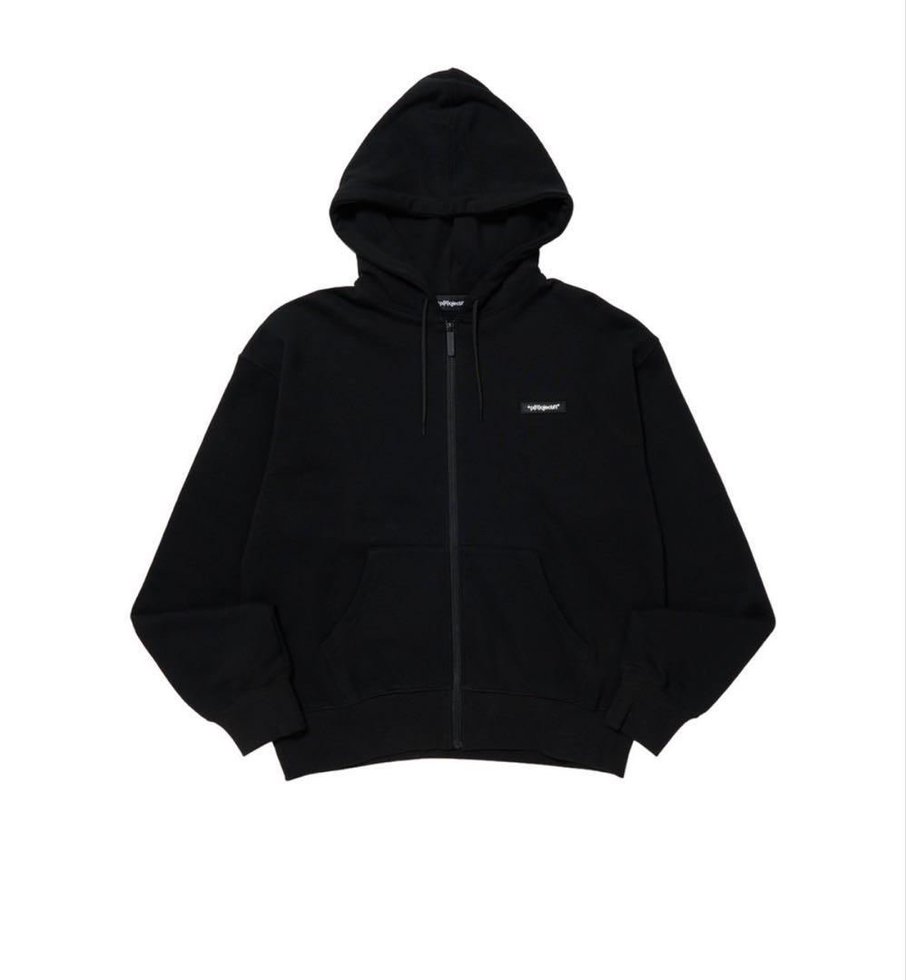 す*ず様 *p(R)ojectR® ブラック ジップアップパーカー