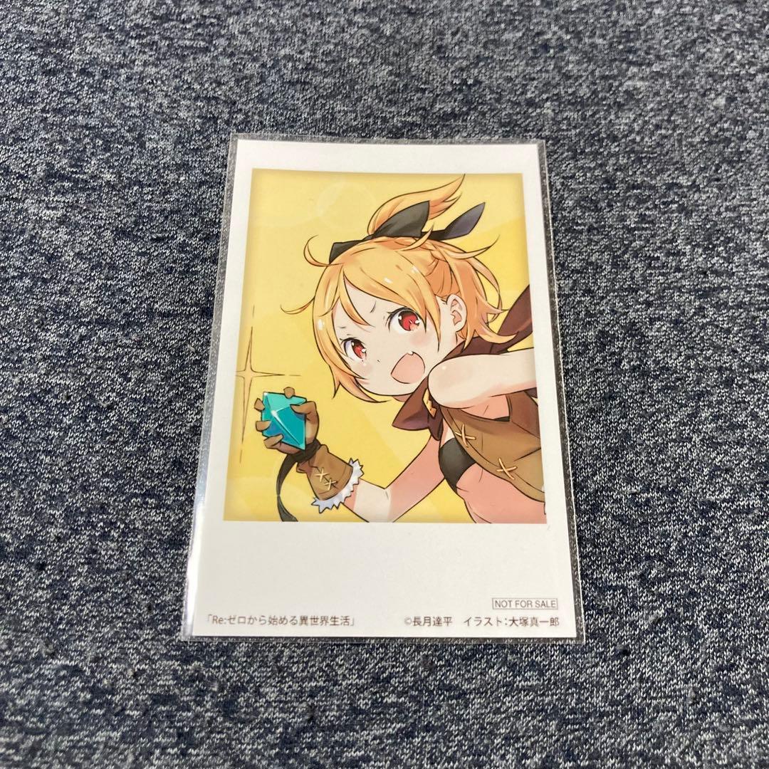 Re:ゼロから始める異世界生活 リゼロ ブロマイド フェルト - メルカリ