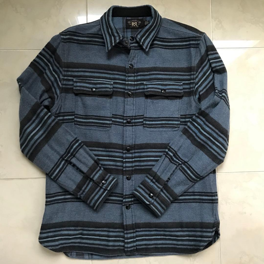 RRL ダブルアールエル　ヘビーネルシャツジャケット