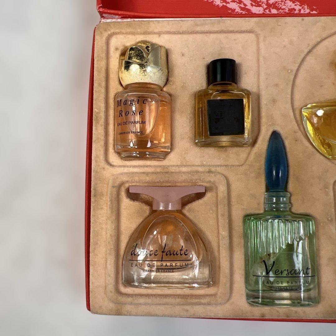 希少 フランス製 シャリエ ミニ香水 10本セット ヴィンテージ香水