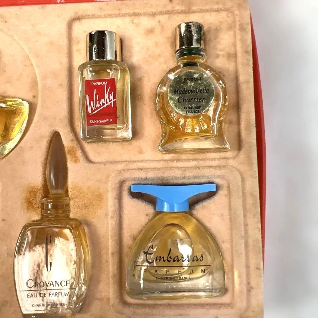 希少 フランス製 シャリエ ミニ香水 10本セット ヴィンテージ香水