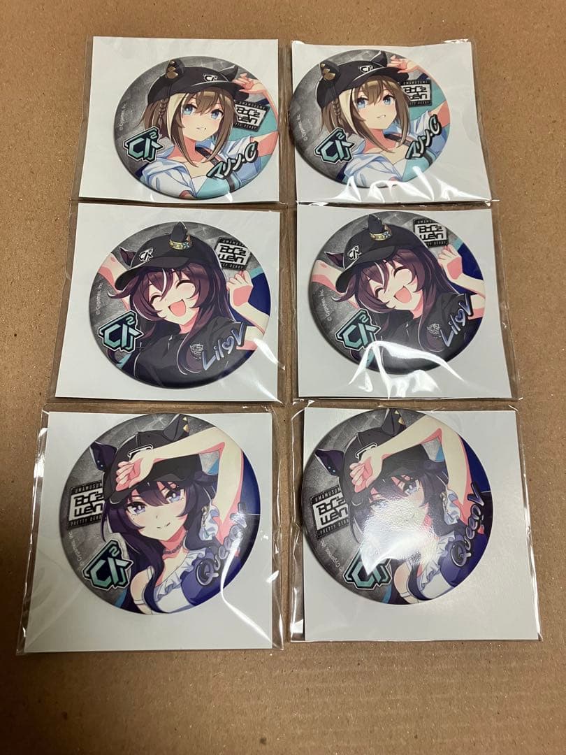 ウマ娘 BoCz we/n 缶バッジ シュヴァルグラン ヴィブロス ヴィルシーナ