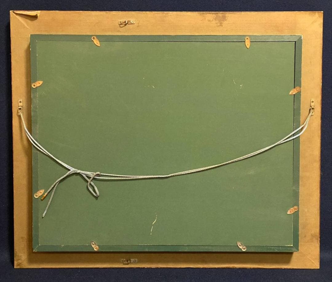 「真作」麻倉雄一郎「昼下がりのモンマルトル」絵画　油彩画　直筆サイン　F6号