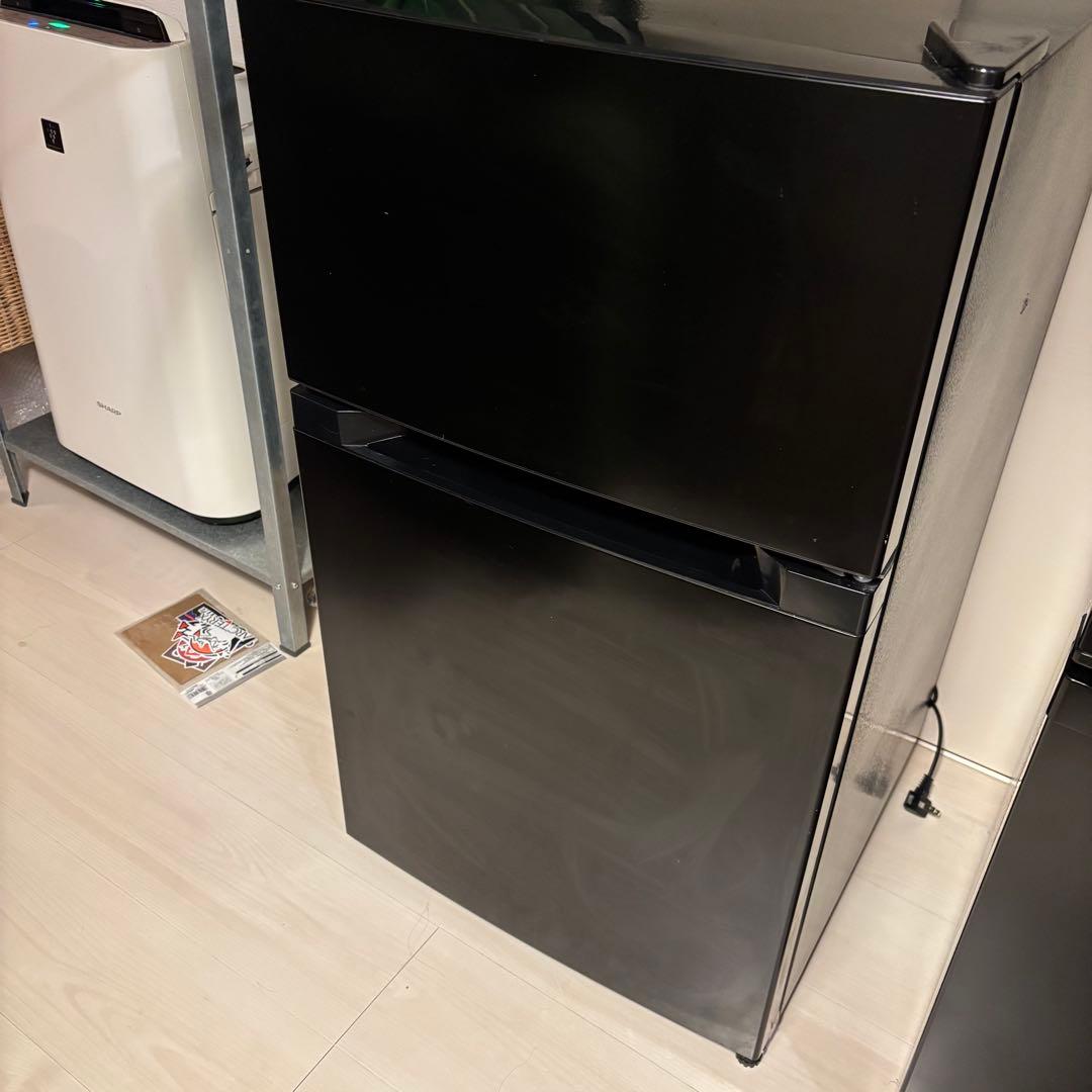 アイリスオーヤマ 冷蔵庫 2022年製 ブラック 全国送料無料