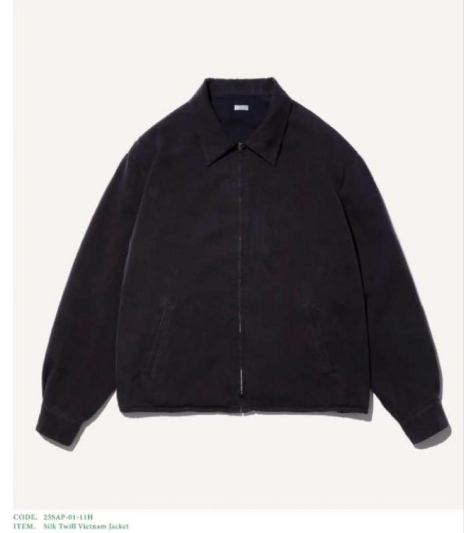 A.PRESSE Silk Twill Vietnam Jacket サイズ3