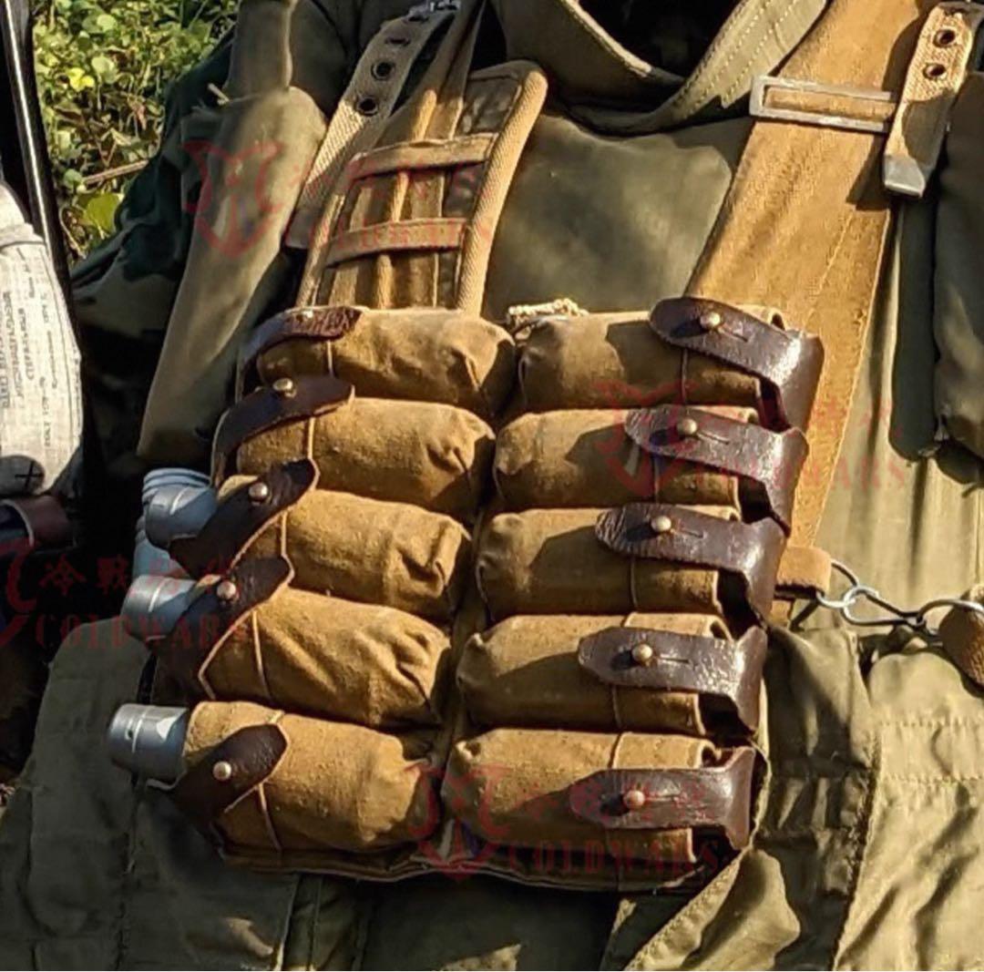 ソ連軍 VOG-25グレネード弾収納ポーチ　榴弾ポーチ　ロスケ　サバゲ　コスプレ