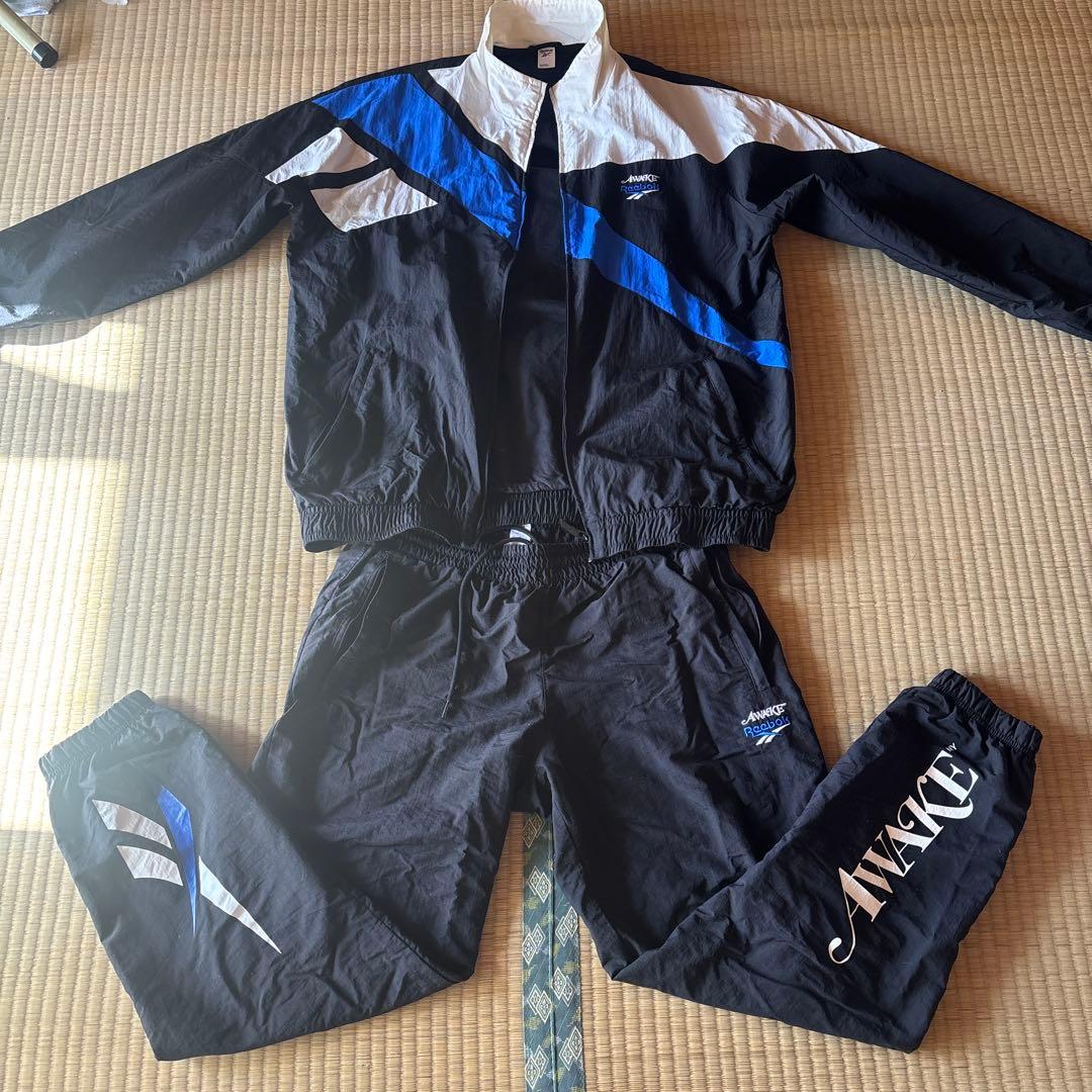 Reebok awake nyセットアップtopXXL bottomL黒/青/白 Awake NY x Reebok Workout Lo & Instapump Fury | Hypebae