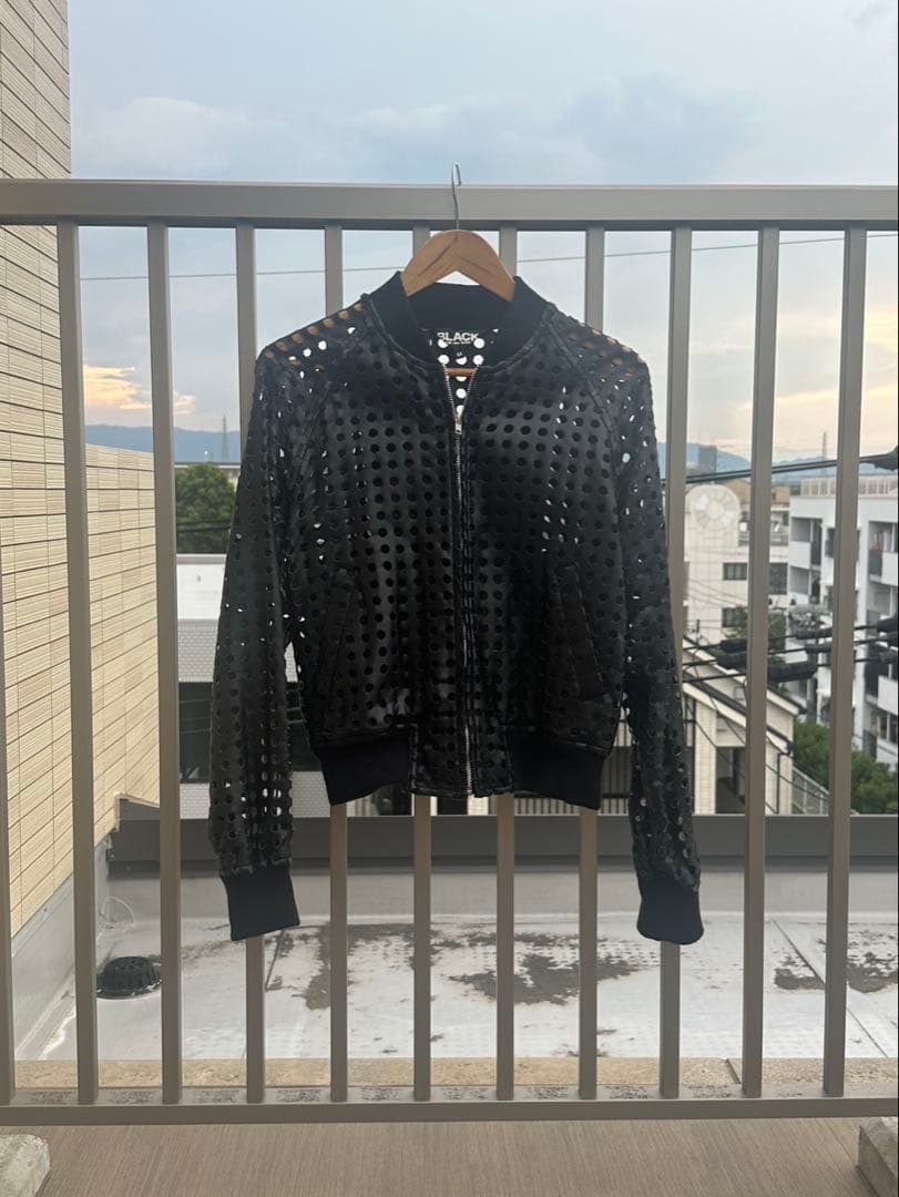ジャケット・アウター black comme des garcons leather blouson