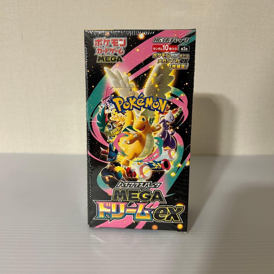 【シュリンク付き】ポケモンカードゲーム MEGA ドリームex 未開封BOX
