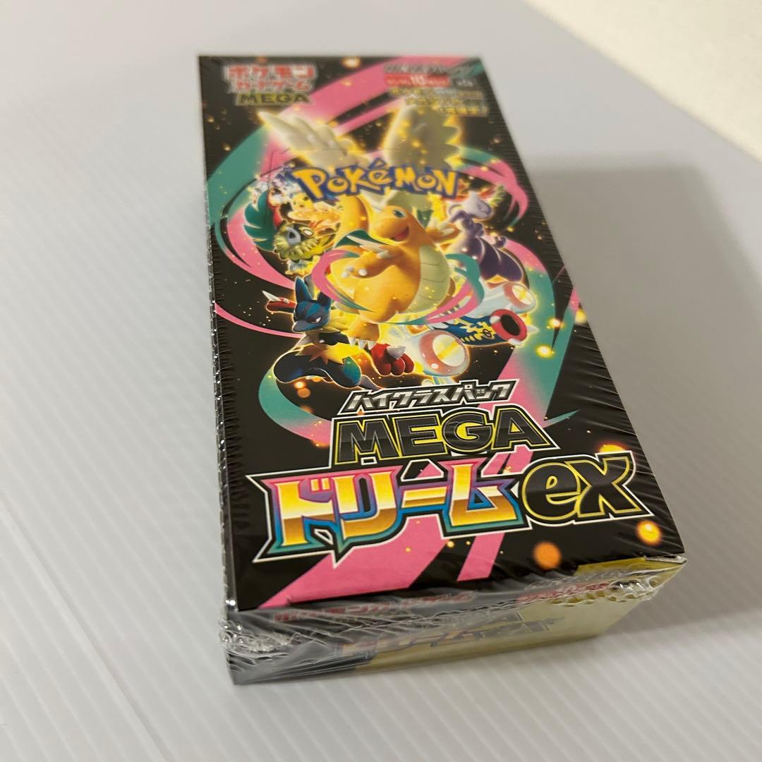 シュリンク付き】ポケモンカードゲーム MEGA ドリームex 未開封BOX