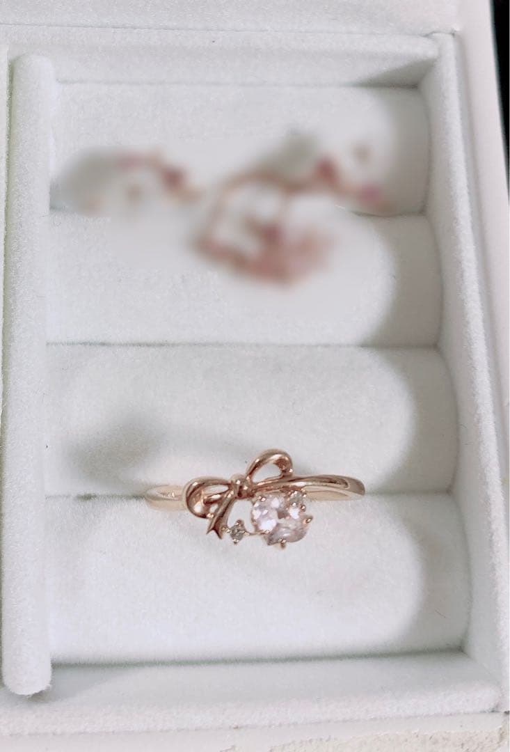 クローバー　K10PGサマンサティアラ ピンキーリング　新品未使用