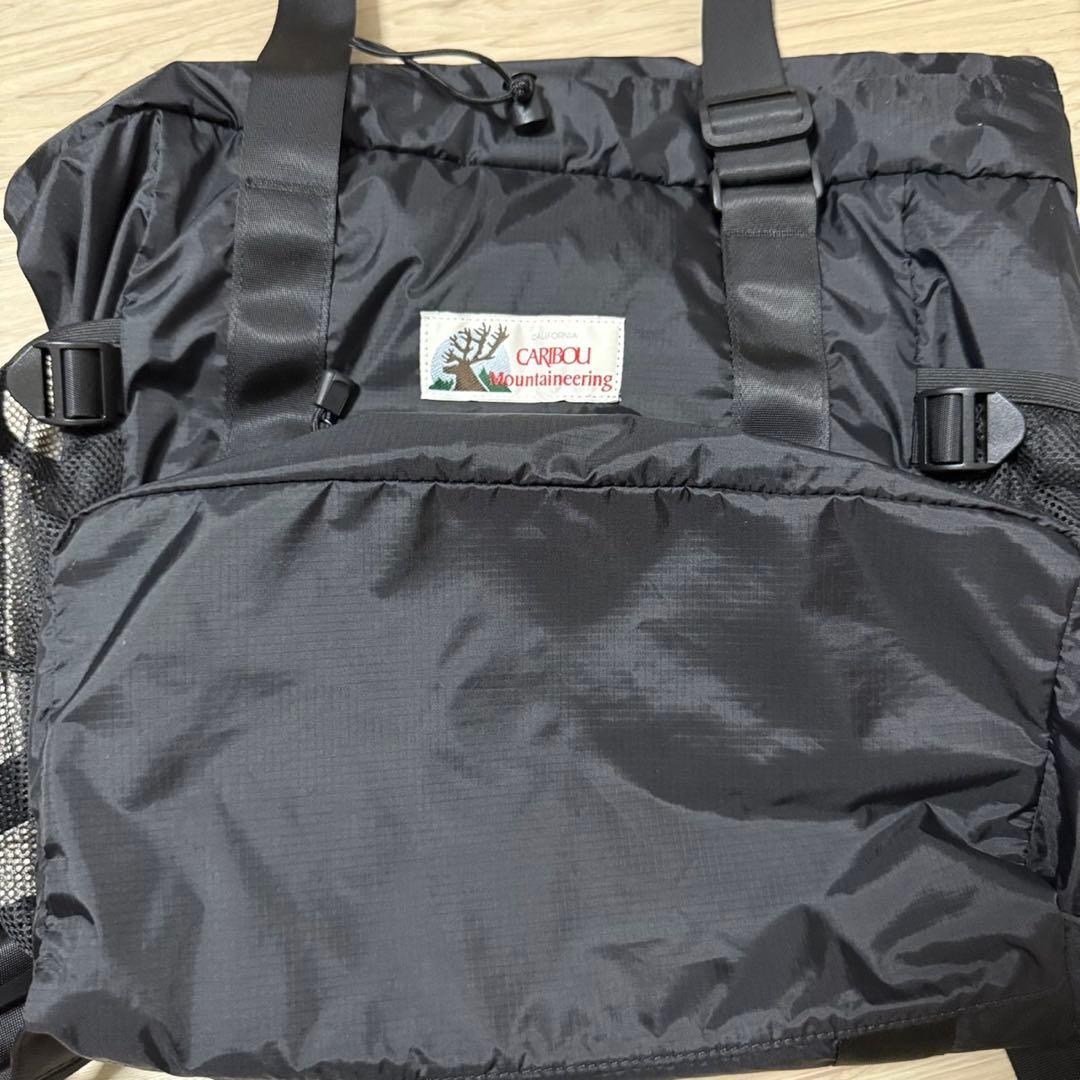 CARIBOU 2WAYトートバッグ／リュック ブラック