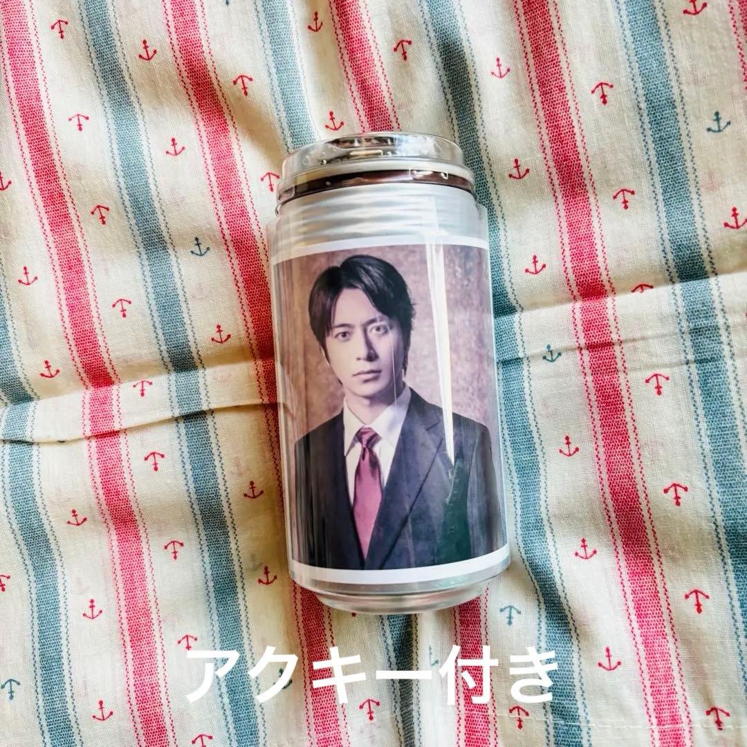 舞台 ゲゲゲの謎 ラベル缶 水木 村井良大 鬼太郎誕生 ゲゲゲの謎 舞台 ラベル缶 水木 村井良大 アクリル