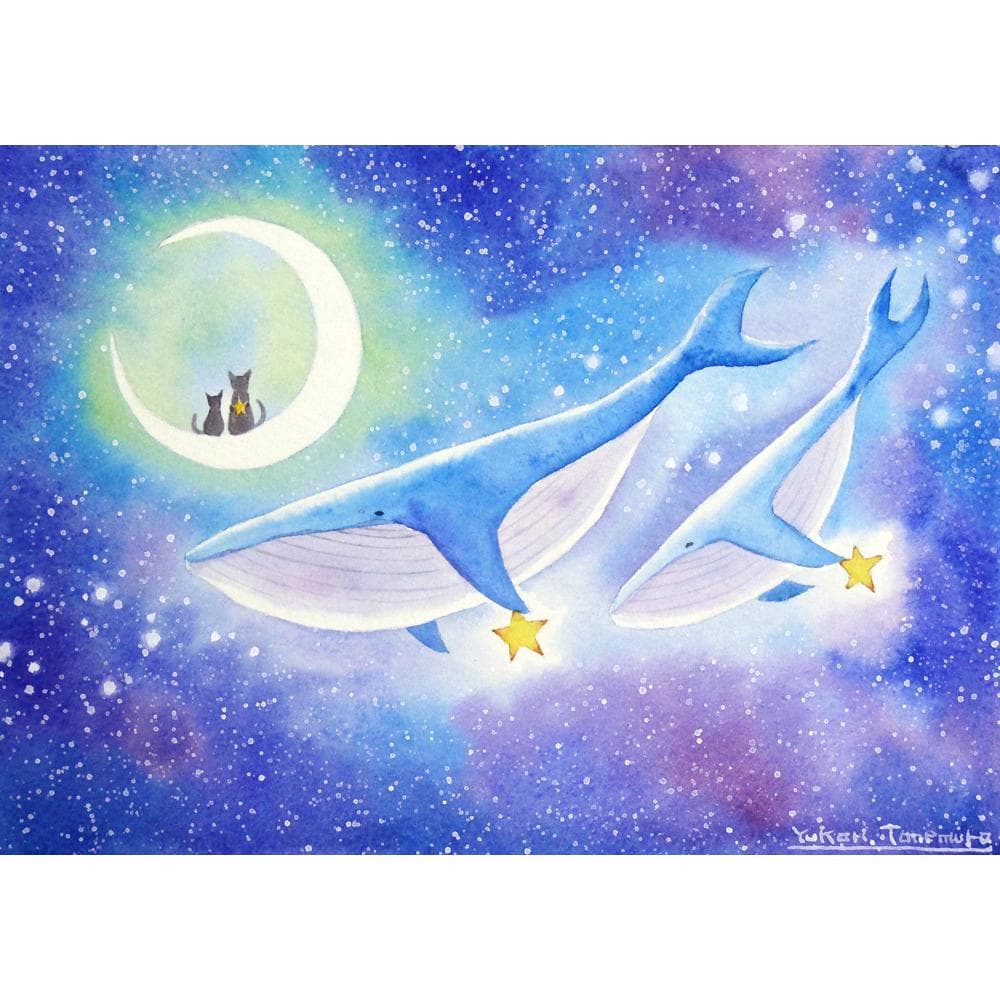 Manuhanaさま専用（原画）星を運ぶクジラ ほか 4点おまとめ - メルカリ