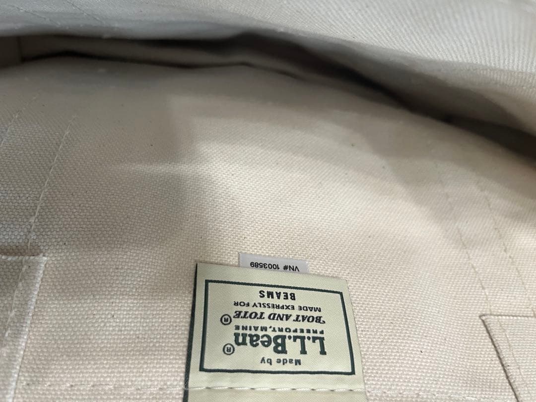 L.L.Bean × BEAMS トートバッグ