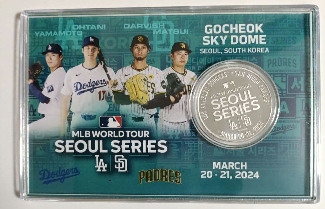 大谷翔平 MLB WORLD TOUR SEOUL SERIES  Regular-season baseball is only ONE MONTH away! ❤️⚾️ The first