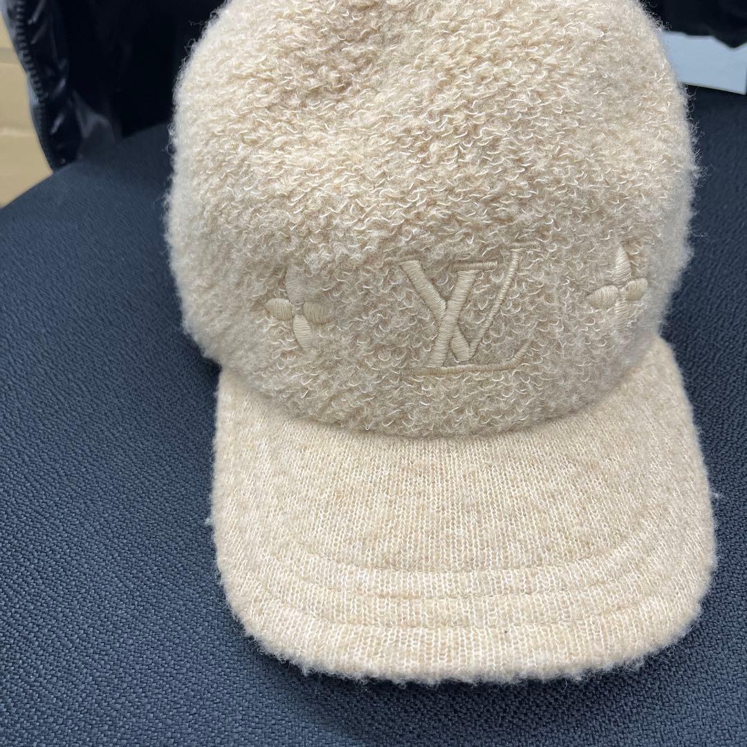 ルイヴィトン　キャップ　帽子　ベージュ