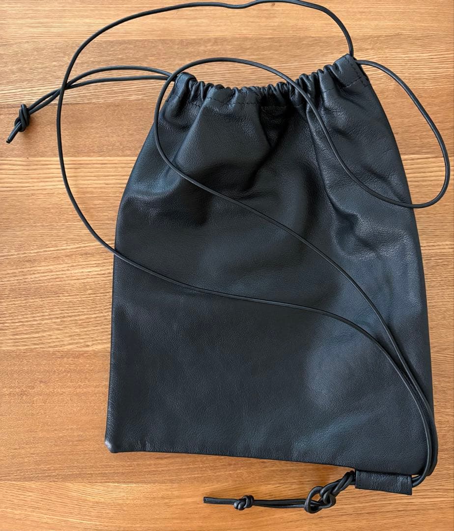 ほぼ日　ケサバッグ　KESABAG レザー　黒