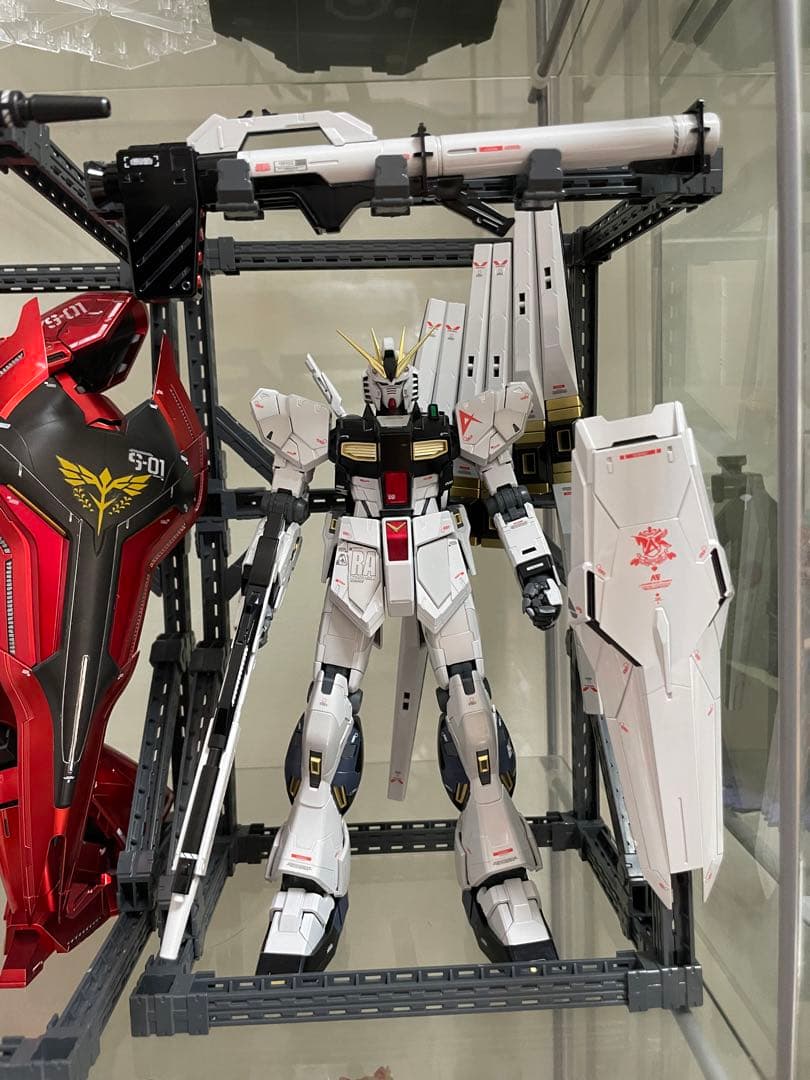 MG νガンダム チタニウム/サザビー スペシャルコーティング 素組み