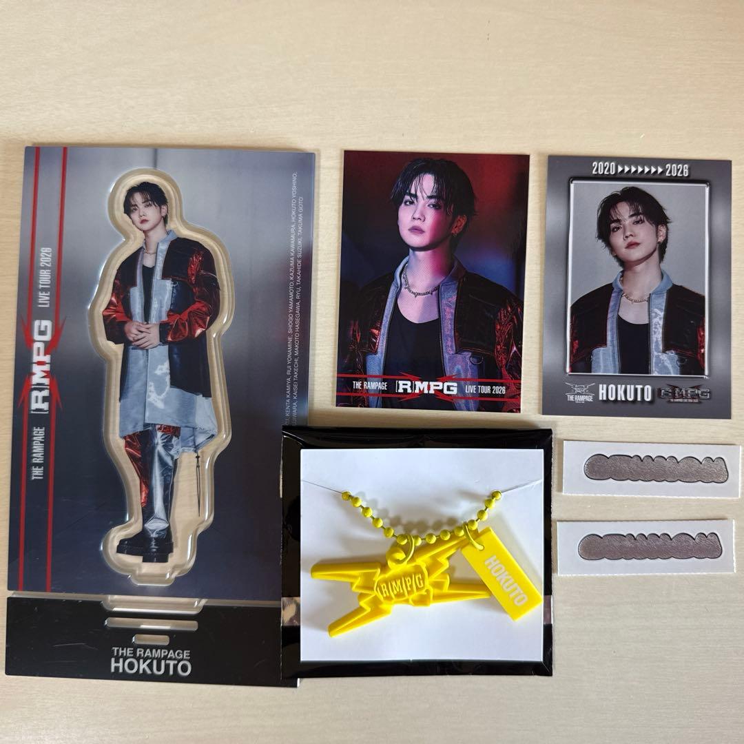 吉野北人 フォトカード アクスタ ラバーネックレス タトゥーシール ランペ