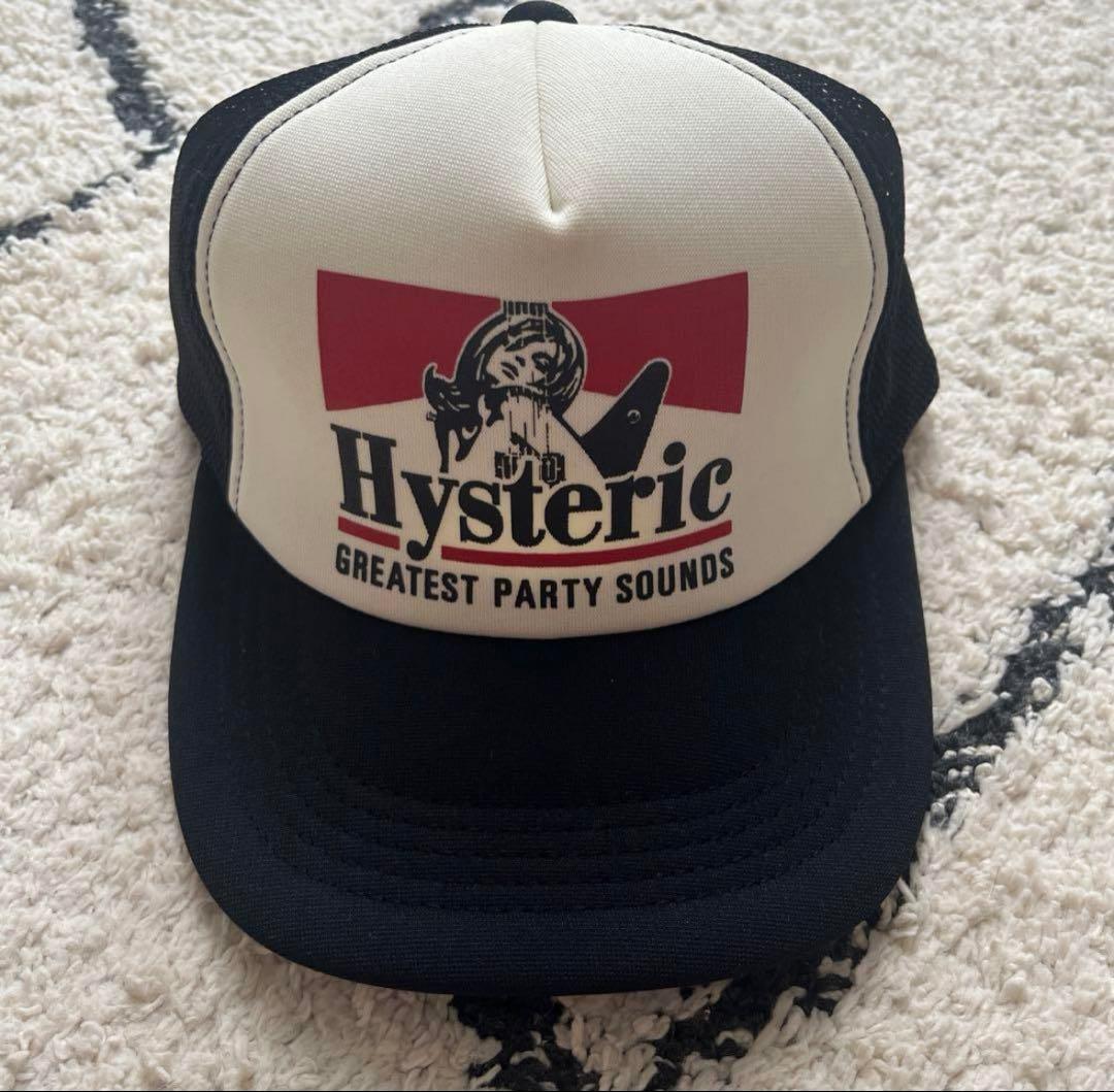 新品 -ヒステリックグラマー　メッシュキャップ-GUITAR GIRL