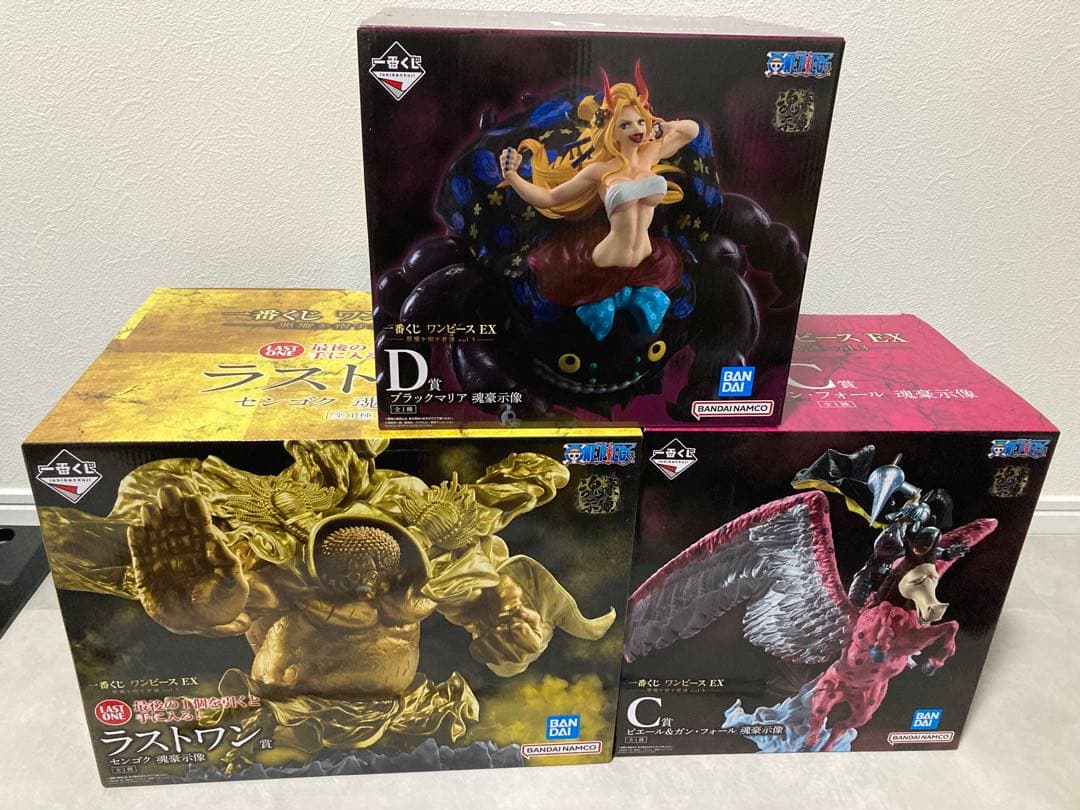 一番くじ　ワンピースEX 悪魔を宿す者達vol.3 C賞 D賞 ラストワン賞