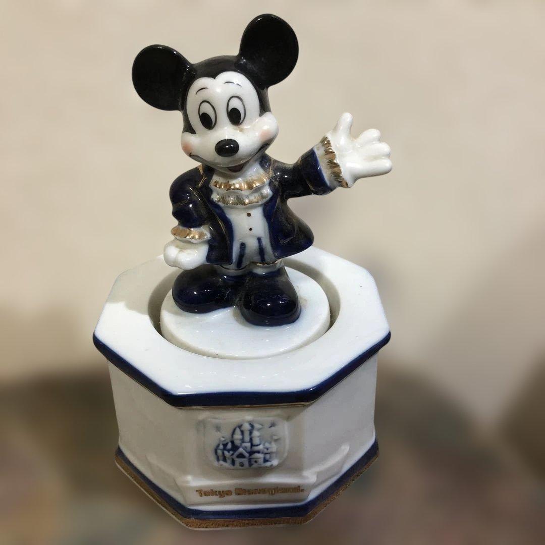 ミッキーマウス オルゴール 陶器製 - メルカリ