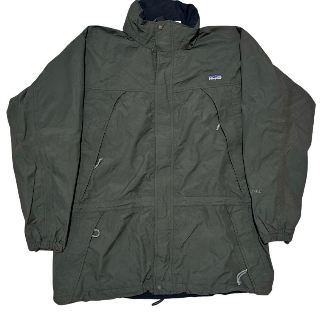 【名品】2001年　パタゴニア リキッドスカイジャケット ゴアテックス カーキ