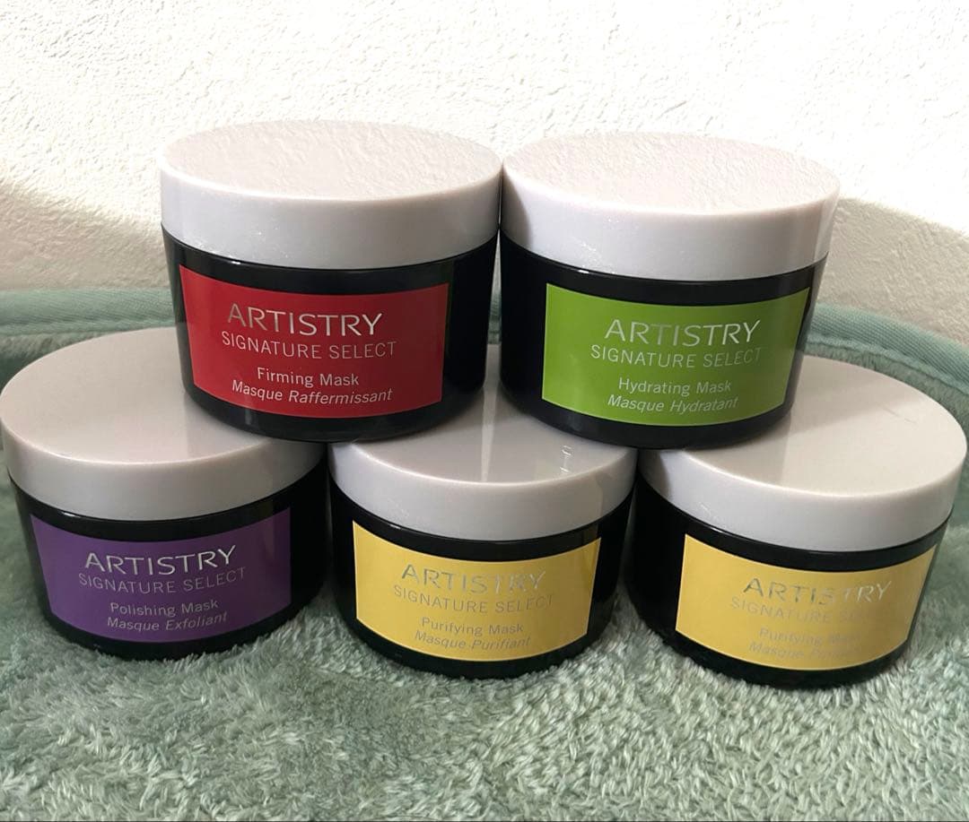美品☆アーティストリーパーソナライズマスク5つ