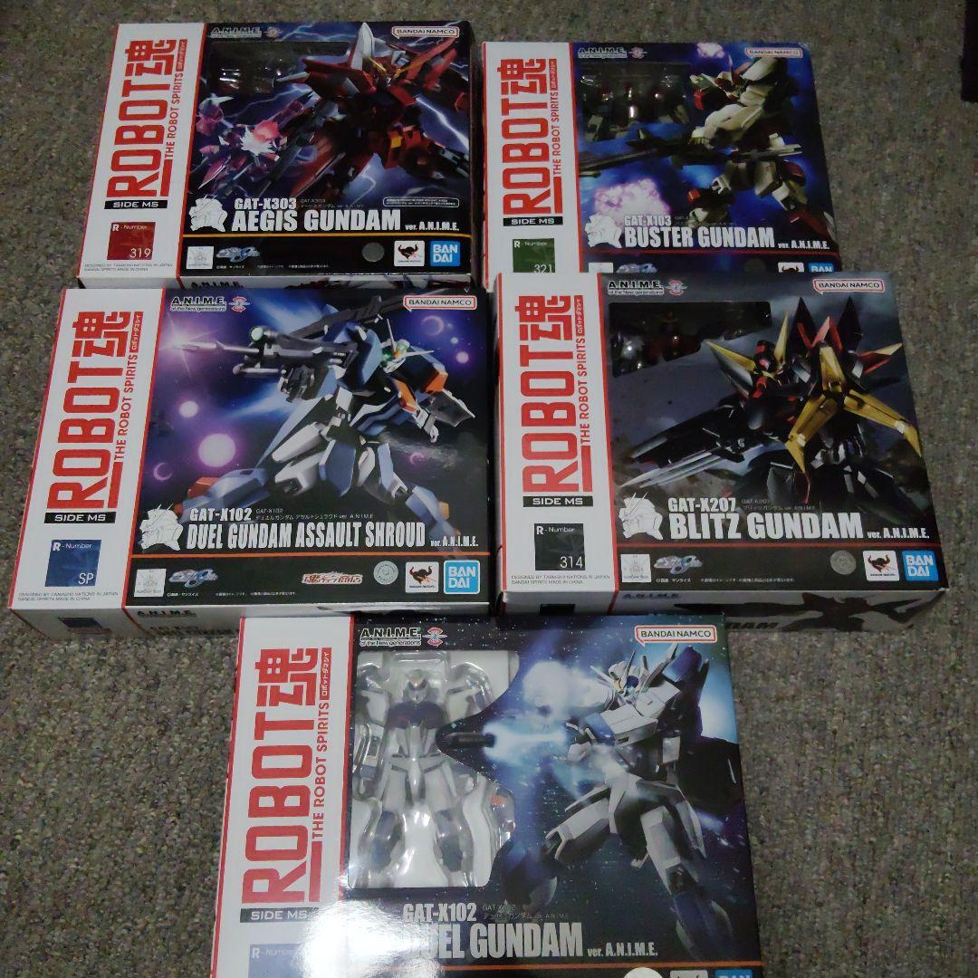 ロボット魂　anime　まとめ　ほぼ未使用　デュエル　アサルト　バスター　等